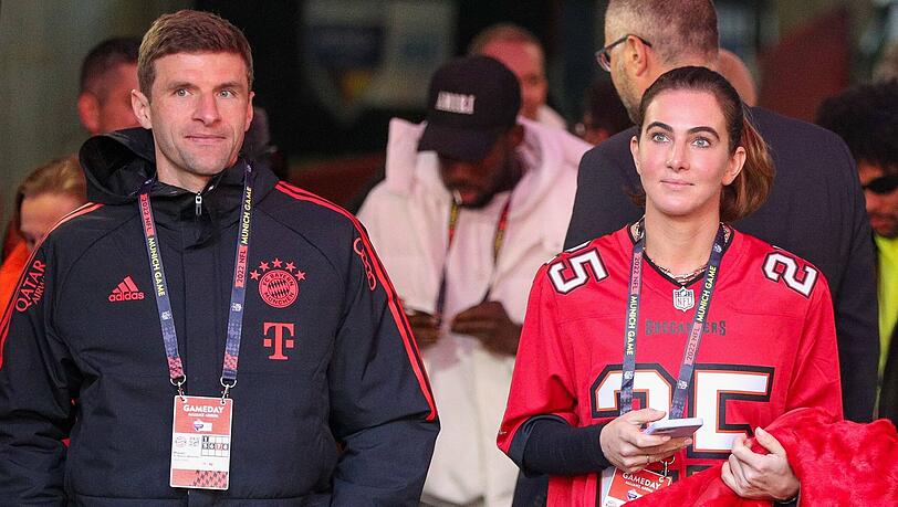 Thomas Müller weilt derzeit ohne seine Ehefrau Lisa in Vancouver.