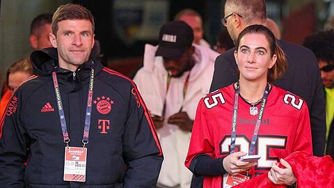 Thomas Müller weilt derzeit ohne seine Ehefrau Lisa in Vancouver.