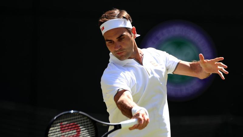 Roger Federer spielt im Achtelfinale gegen Matteo Berrettini.