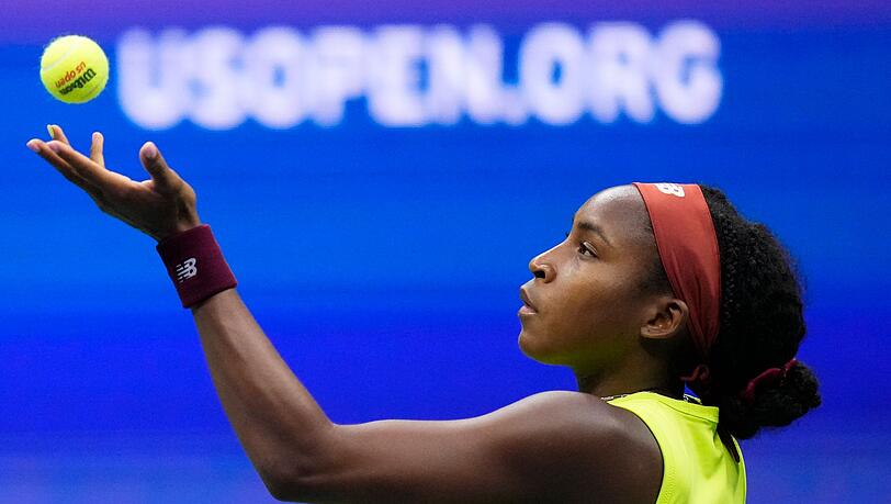 Coco Gauff steht im Finale der US Open.