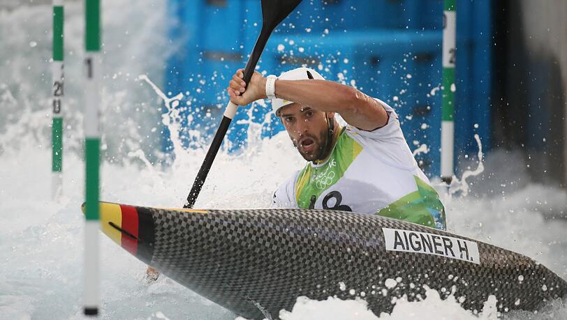 Bronze, Siler oder sogar Gold: Slalom-Kanute Hannes Aigner will in Rio eine Olympia-Medaille holen. Bronze, Siler oder sogar Gold: Slalom-Kanute Hannes Aigner will in Rio eine Olympia-Medaille holen.