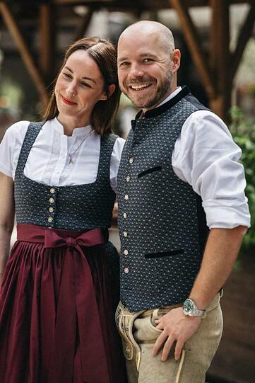 Philippos Melachrinos ist Geschäftsführer der Trachtenfirma "Amsel", all seine Kollegen freuen sich auf die Wiesn, sagt er.