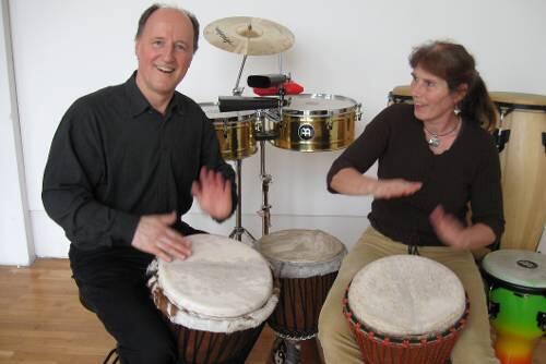 Andreás Varsány und Monika Haupt.