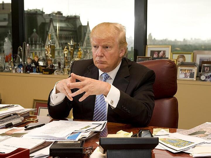 Donald Trump hat einen neuen Arbeitsplatz im Auge