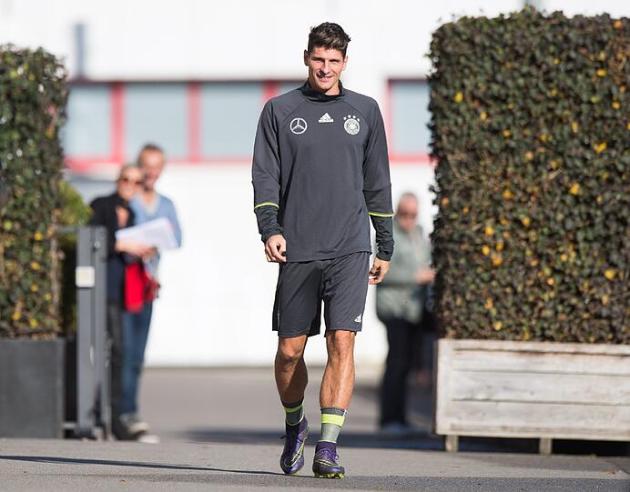 Die Bilder vom DFB-Training beim FC Bayern.
