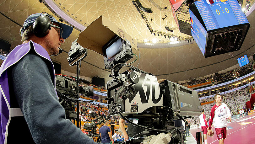 Alle WM-Spiele der deutschen Handball-Nationalmannschaft sind live im Internet zu sehen. (Archivbild) Alle WM-Spiele der deutschen Handball-Nationalmannschaft sind live im Internet zu sehen. (Archivbild)