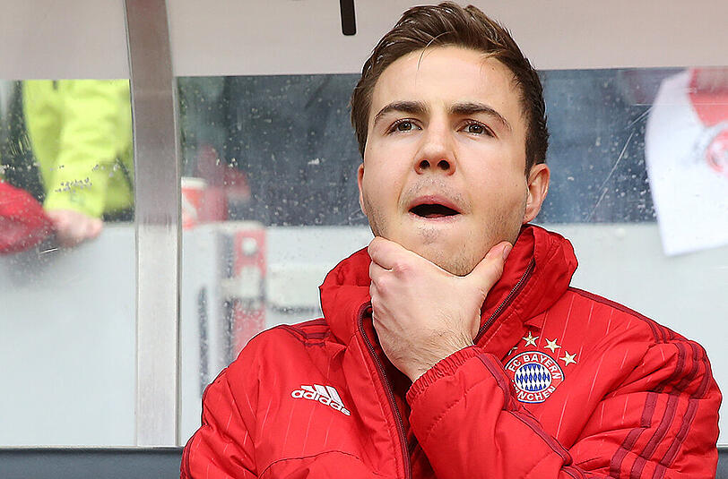Gegen Benfica Lissabon wohl wieder auf der Bank: Mario Götze.