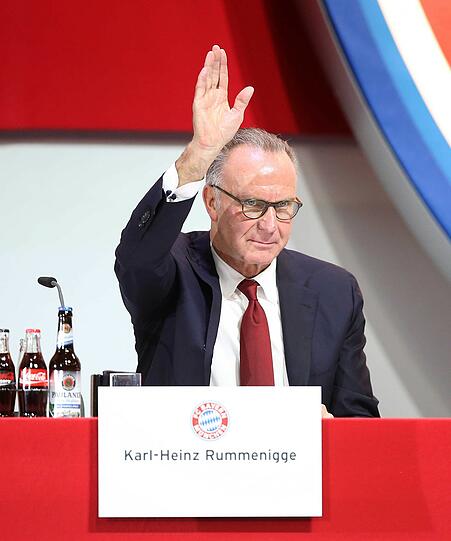 Vorstandsboss Karl-Heinz Rummenigge.