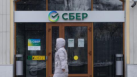 Die Sberbank war bisher bisher noch nicht mit Sanktionen in Folge der russischen Invasion in die Ukraine belegt worden.