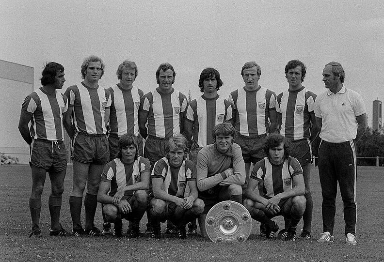 5. Platz: 1972/73 - 93 Tore