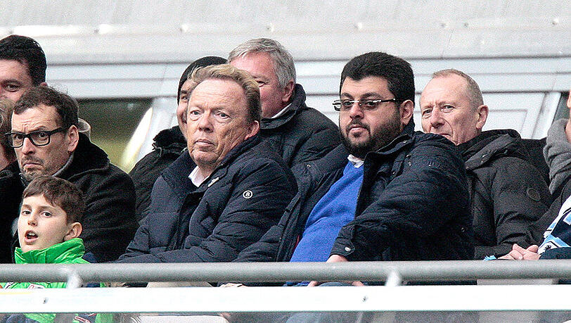 Sitzt jetzt öfter Tribüne seiner Löwen: 1860-Investor Hasan Ismaik. Sitzt jetzt öfter Tribüne seiner Löwen: 1860-Investor Hasan Ismaik.