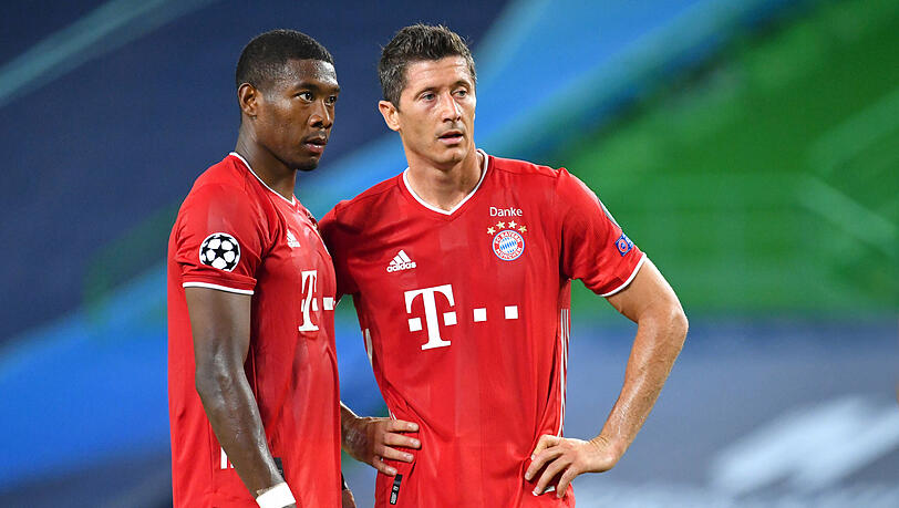 Könnten doch für ihre Nationalmannschaften auflaufen: David Alaba (l.) und Robert Lewandowski (r.).