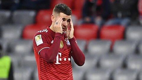 Auch Lucas Hernández wurde positiv auf das Coronavirus getestet.