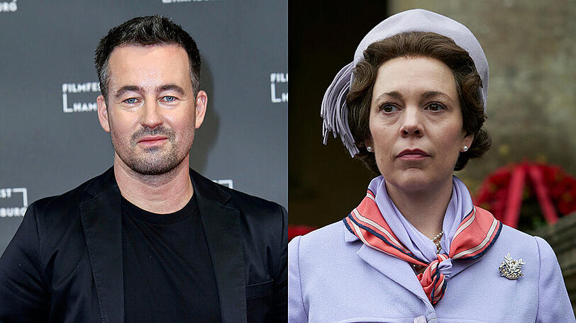 Regisseur Christian Schwochow arbeitete bei der dritten Staffel von "The Crown" mit Olivia Colman als Queen Elizabeth II. (r.) zusammen