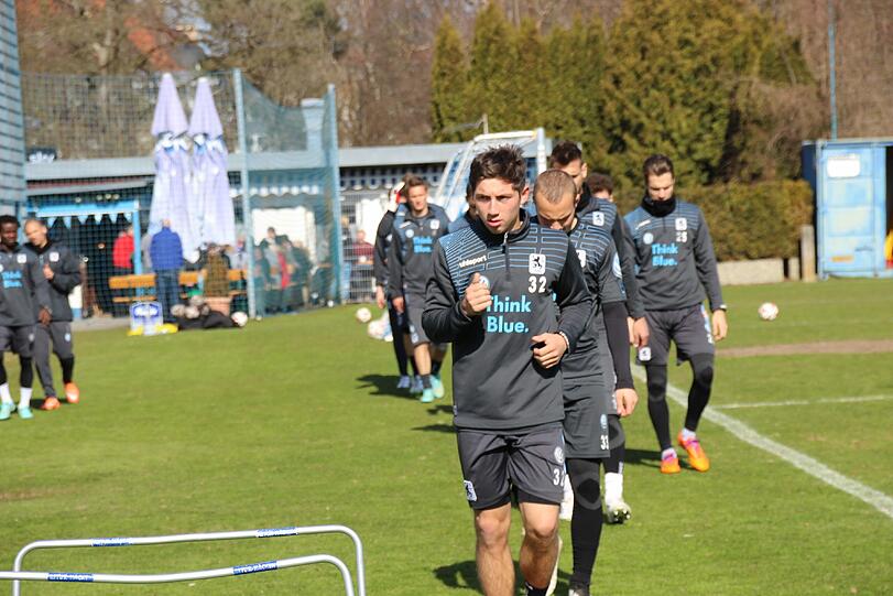 Die Bilder vom Abschlusstraining vor dem Heimspiel gegen den SV Sandhausen.