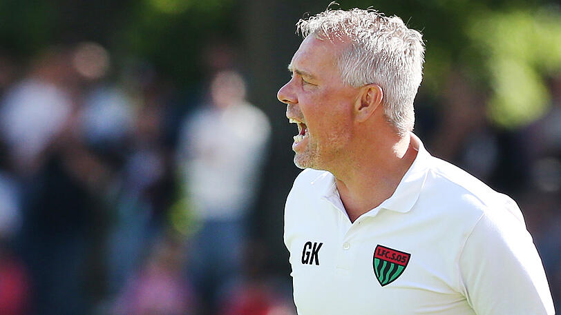Klare Worte: Schweinfurts Trainer Gerd Klaus.