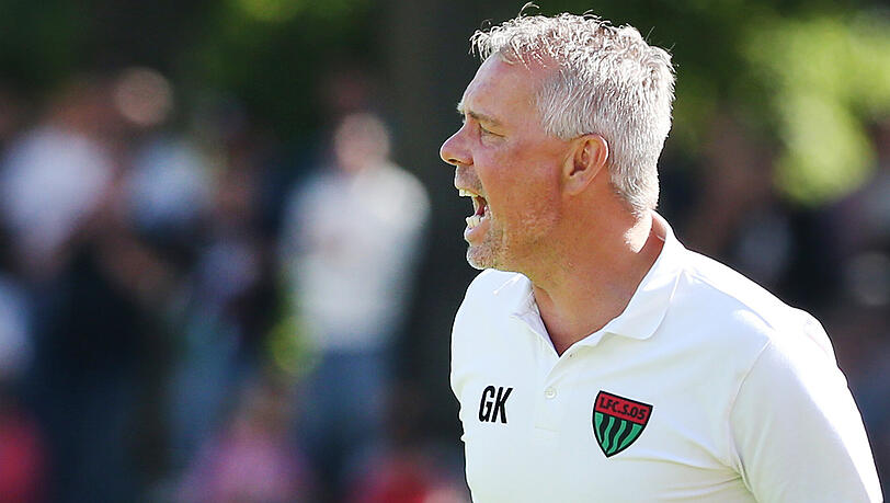 Klare Worte: Schweinfurts Trainer Gerd Klaus. Klare Worte: Schweinfurts Trainer Gerd Klaus.