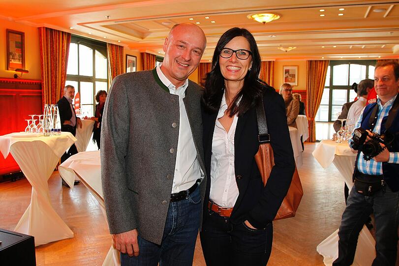 Rudolf Leberfing und Frau Manuela