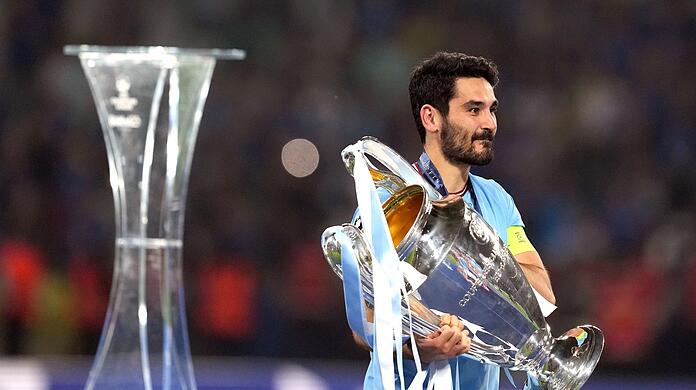 Nimmt den Champions-League-Pott mit nach England: Ilkay Gündogan.