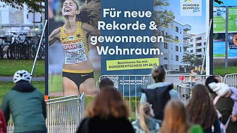 Am 26. Oktober sollen sich die Münchner entscheiden, ob sich die Stadt für Olympische Spiele bewerben soll.