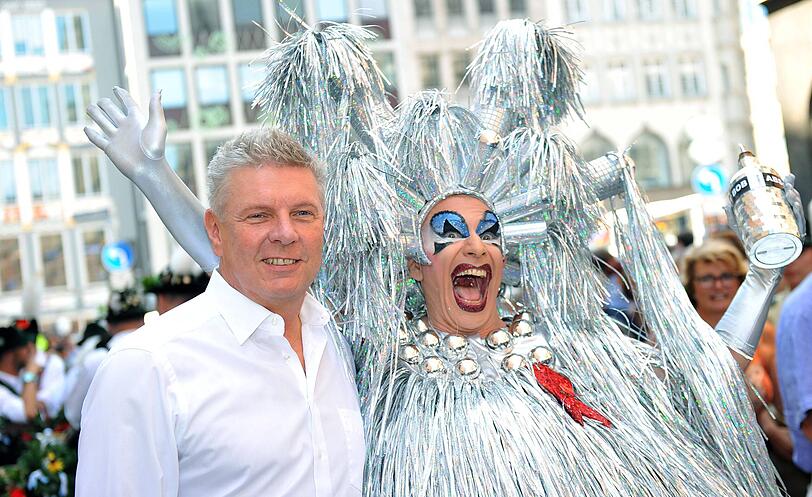 Reiter f&uuml;hrt seine ganze Amtszeit lang die CSD-Paraden an.