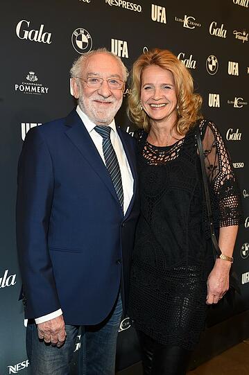 Dieter Hallervorden mit Freundin Christiane Zander