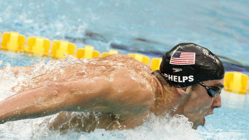 Der US-Schwimmstar Michael Phelps Der US-Schwimmstar Michael Phelps