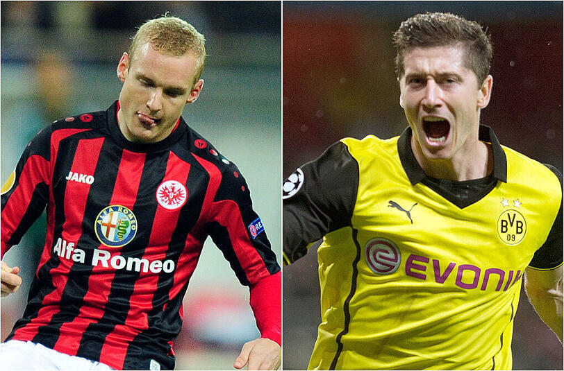 Sebastian Rode und Robert lewandowski kommen im Sommer zum FC Bayern.