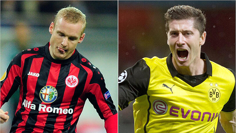 Sebastian Rode und Robert lewandowski kommen im Sommer zum FC Bayern. Sebastian Rode und Robert lewandowski kommen im Sommer zum FC Bayern.