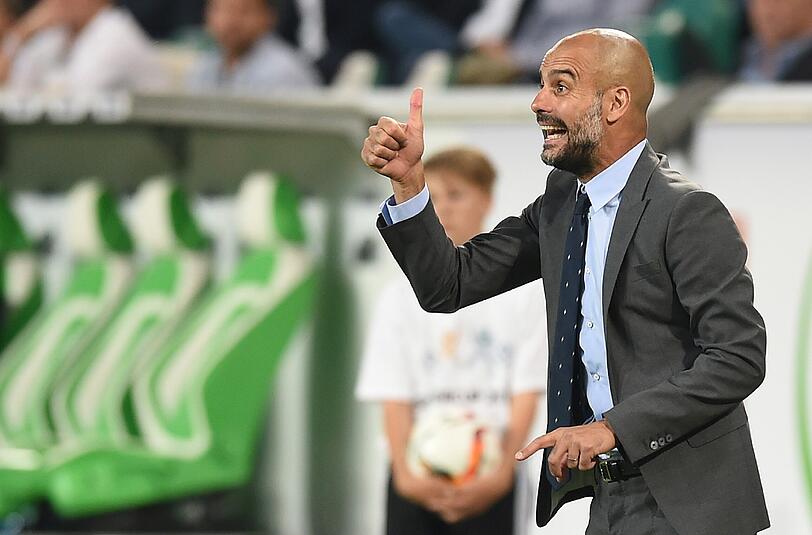 Er sagt, wo's langgeht: Pep Guardiola