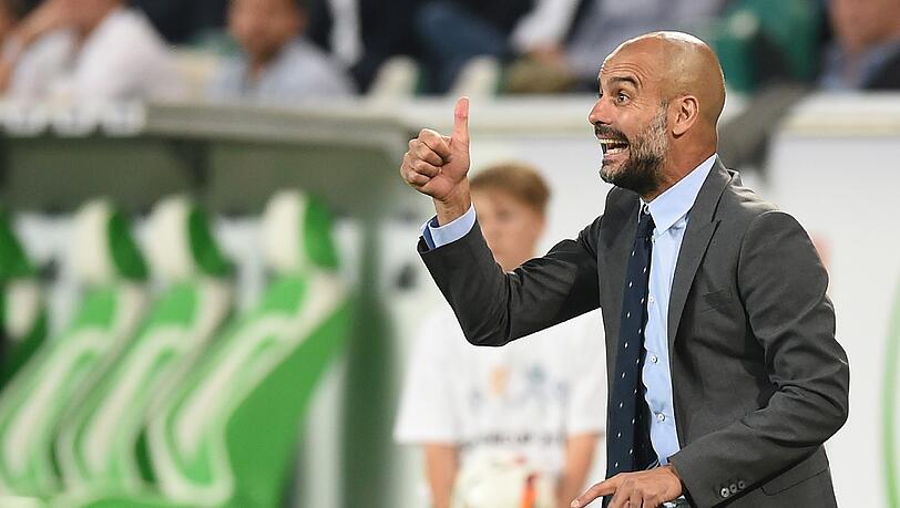 Er sagt, wo's langgeht: Pep Guardiola Er sagt, wo's langgeht: Pep Guardiola