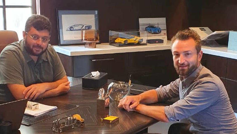 Exklusiv-Termin beim Löwen-Investor: Matthias Eicher, Sechzig-Reporter der Abendzeitung, trifft sich mit Hasan Ismaik in dessen Büro in Los Angeles. Exklusiv-Termin beim Löwen-Investor: Matthias Eicher, Sechzig-Reporter der Abendzeitung, trifft sich mit Hasan Ismaik in dessen Büro in Los Angeles.