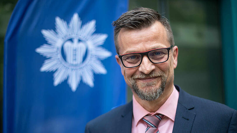 Stefan Pfeiffer, Leiter der Verkehrspolizei Feucht.