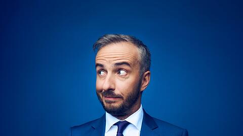 Der Moderator Jan Böhmermann.