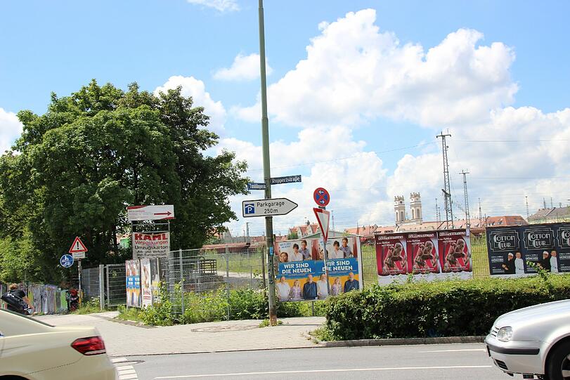 Auf der Brache gegenüber vom Viehhof soll das neue Kulturzentrum für die Bezirke Isarvorstadt und Ludwigsvorstadt entstehen.