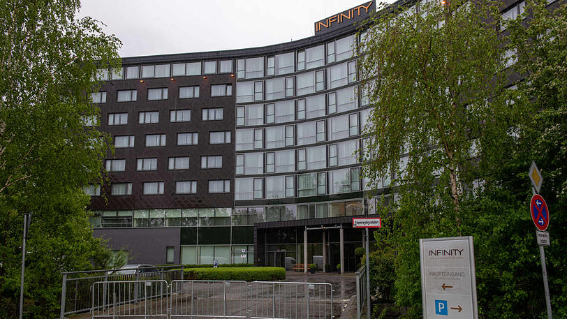 Das "Infinity"-Hotel in Unterschleißheim.