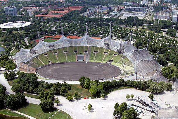 Das letzte Fußballspiel fand 2005 im Münchner Olympiastadion statt.
