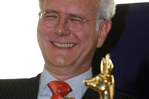 Zwei, die sich gut verstehen: Harald Schmidt und Bambi