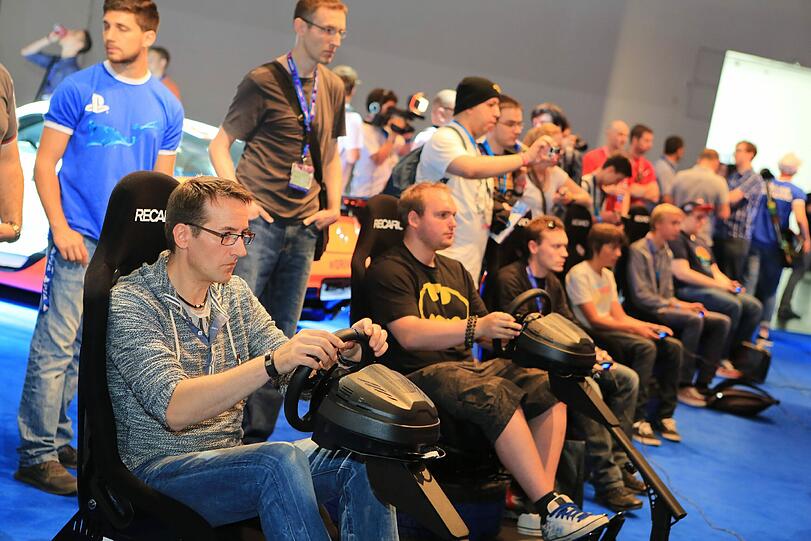 Die Gamescom 2014 hat ihre Tore geöffnet. Die Bilder vom ersten Tag.