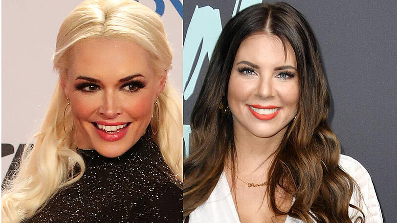 Daniela Katzenberger (l.) ist stolz auf ihre Schwester Jenny.