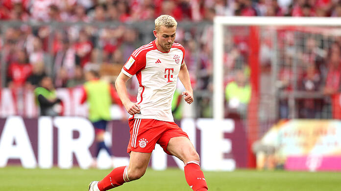 War noch einer der besten Bayern-Spieler gegen RB Leipzig: Matthijs de Ligt.