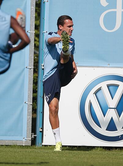 Vorstellung, Fototermin, Training: Der erste Arbeitstag von 1860-Neuzugang Michael Liendl in Bildern.