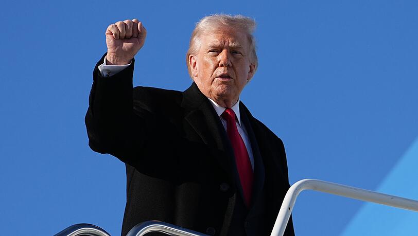 US-Pr&auml;sident Trump hat im Streit &uuml;ber das iranische Atom- und Raketenprogramm Teheran mit einem Angriff gedroht. (Archivbild)