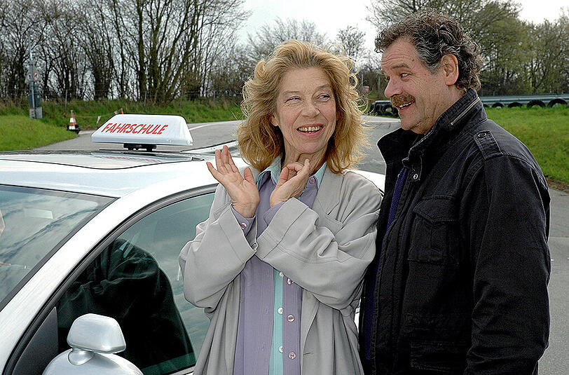 Gunter Berger und Evelyn Harmann in "Adelheid und ihre Mörder".