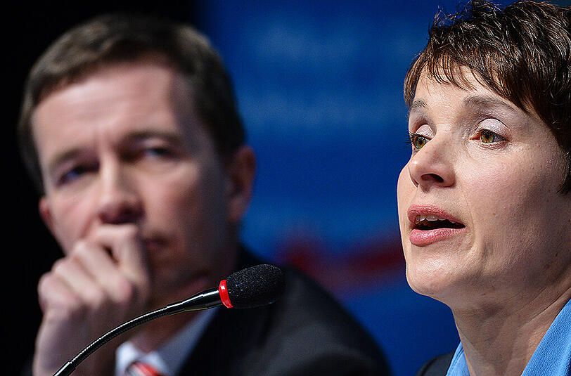 Der Zwist in der AfD verunsichert die Wähler. Die Befragten sehen sie nur noch bei vier Prozent.