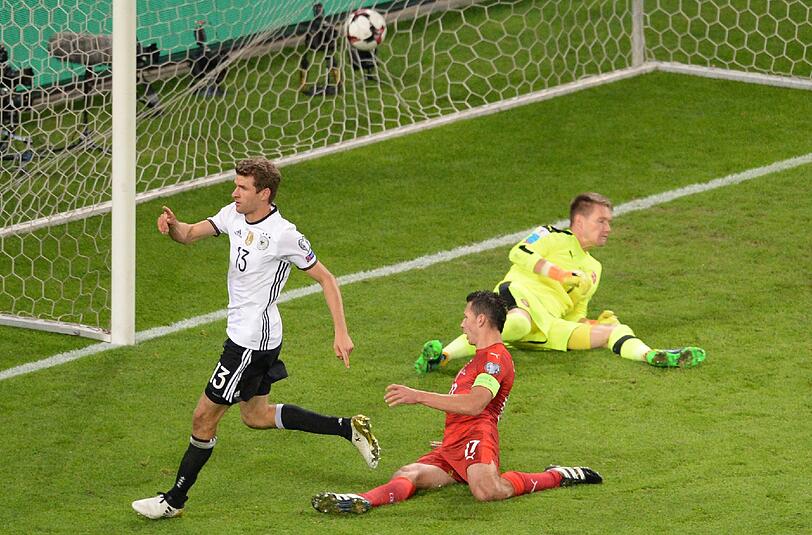 Thomas Müller trifft wieder. Gegen Tschechien gelingt ihm sogar eine Doppelpack.