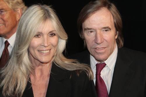 Günter Netzer mit seiner Frau Elvira, mit der er seit Januar 1987 verheiratet ist.