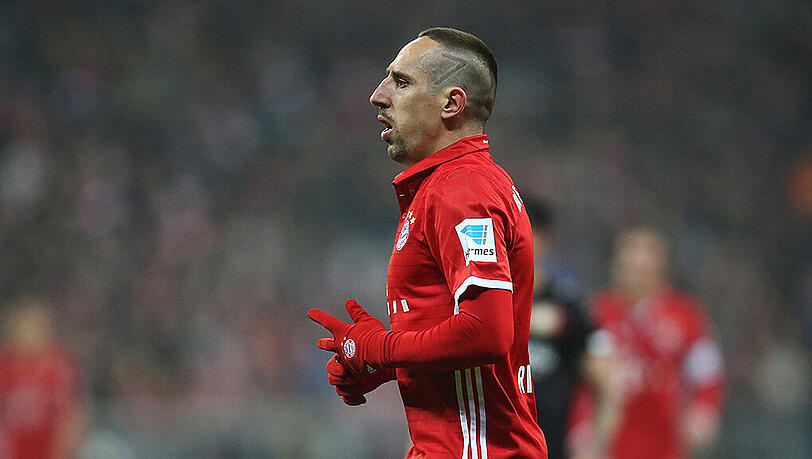 Wird nicht mehr bei einem anderen Spitzenklub in Europa spielen: Franck Ribéry. Wird nicht mehr bei einem anderen Spitzenklub in Europa spielen: Franck Ribéry.