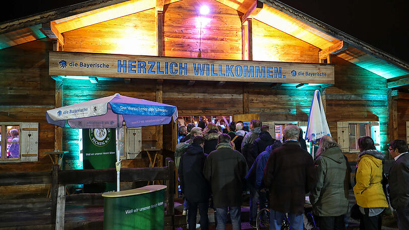 Der Ansturm war groß: Mit rund 400 Besuchern war die Sechzger-Alm komplett ausverkauft.