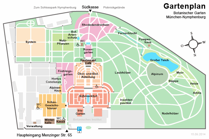 Die Winterhalle ist gleich am Eingang Menzinger Straße.